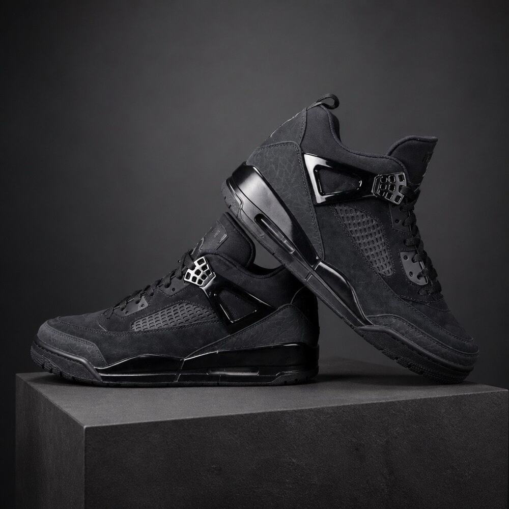 Nike Air Jordan Spizike Low ‘Black Cat’ Men’s Size 14 FQ1759-001 No Box